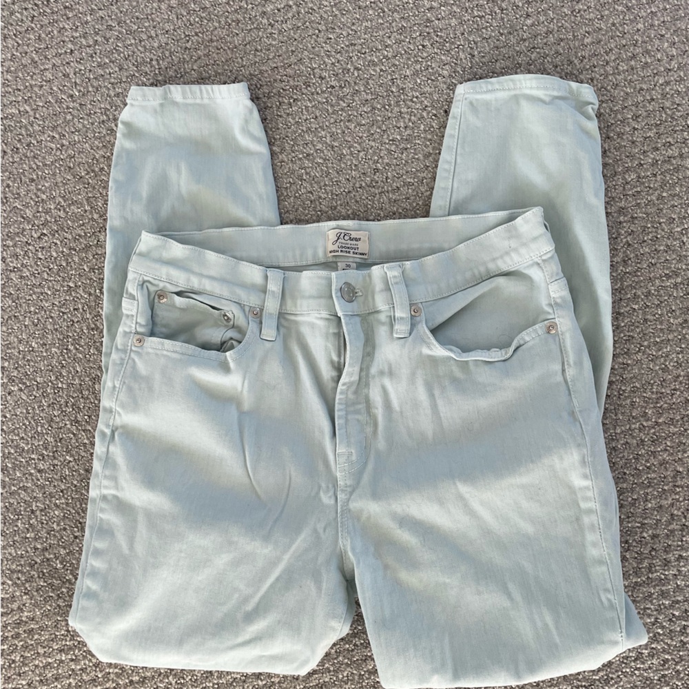 J Crew Lookout High Rise Skinny Jeans